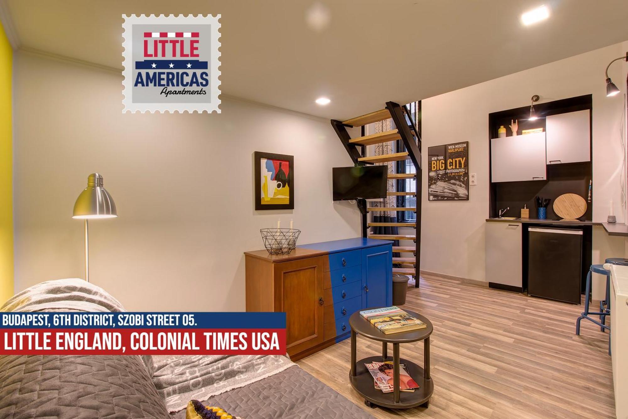 Little Americas Usa Colonial Times Apartments Βουδαπέστη Εξωτερικό φωτογραφία