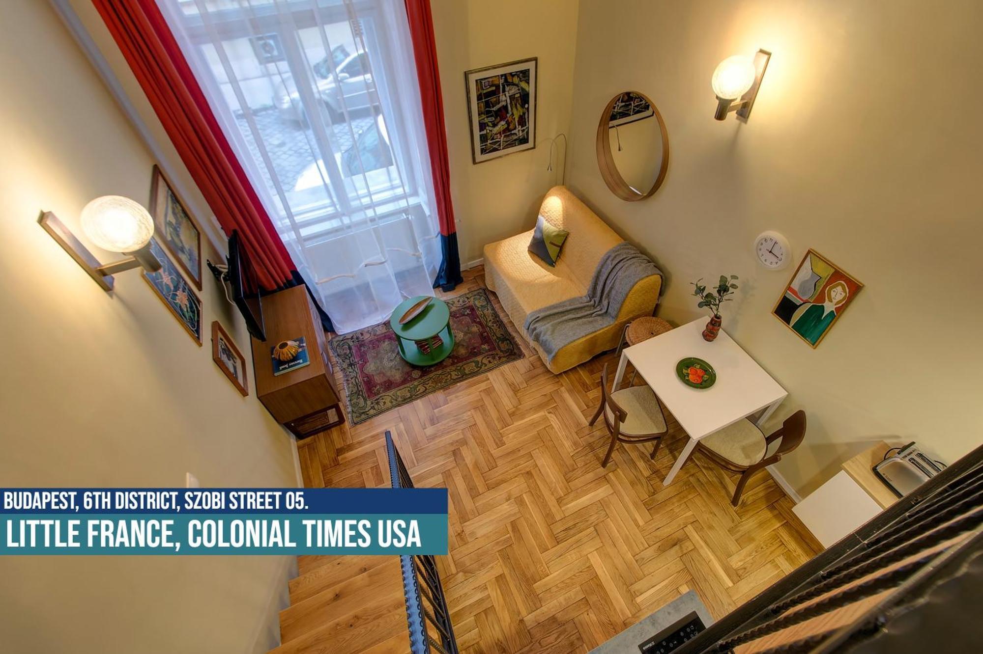 Little Americas Usa Colonial Times Apartments Βουδαπέστη Εξωτερικό φωτογραφία