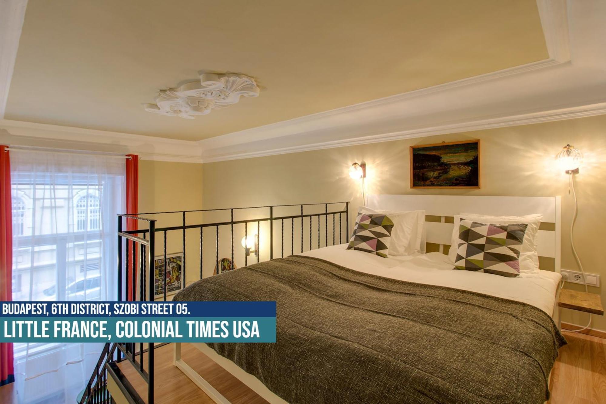 Little Americas Usa Colonial Times Apartments Βουδαπέστη Εξωτερικό φωτογραφία