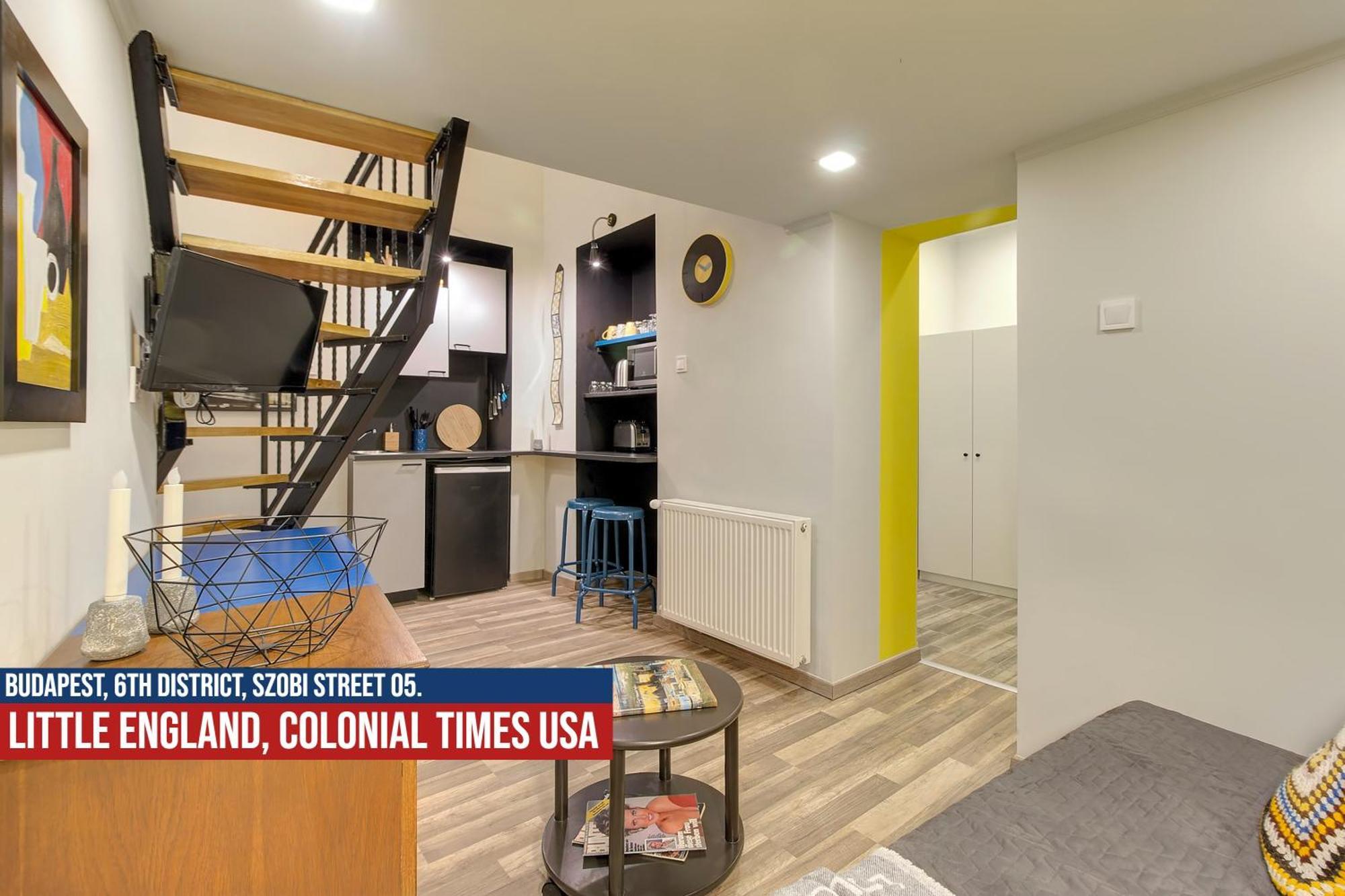 Little Americas Usa Colonial Times Apartments Βουδαπέστη Εξωτερικό φωτογραφία