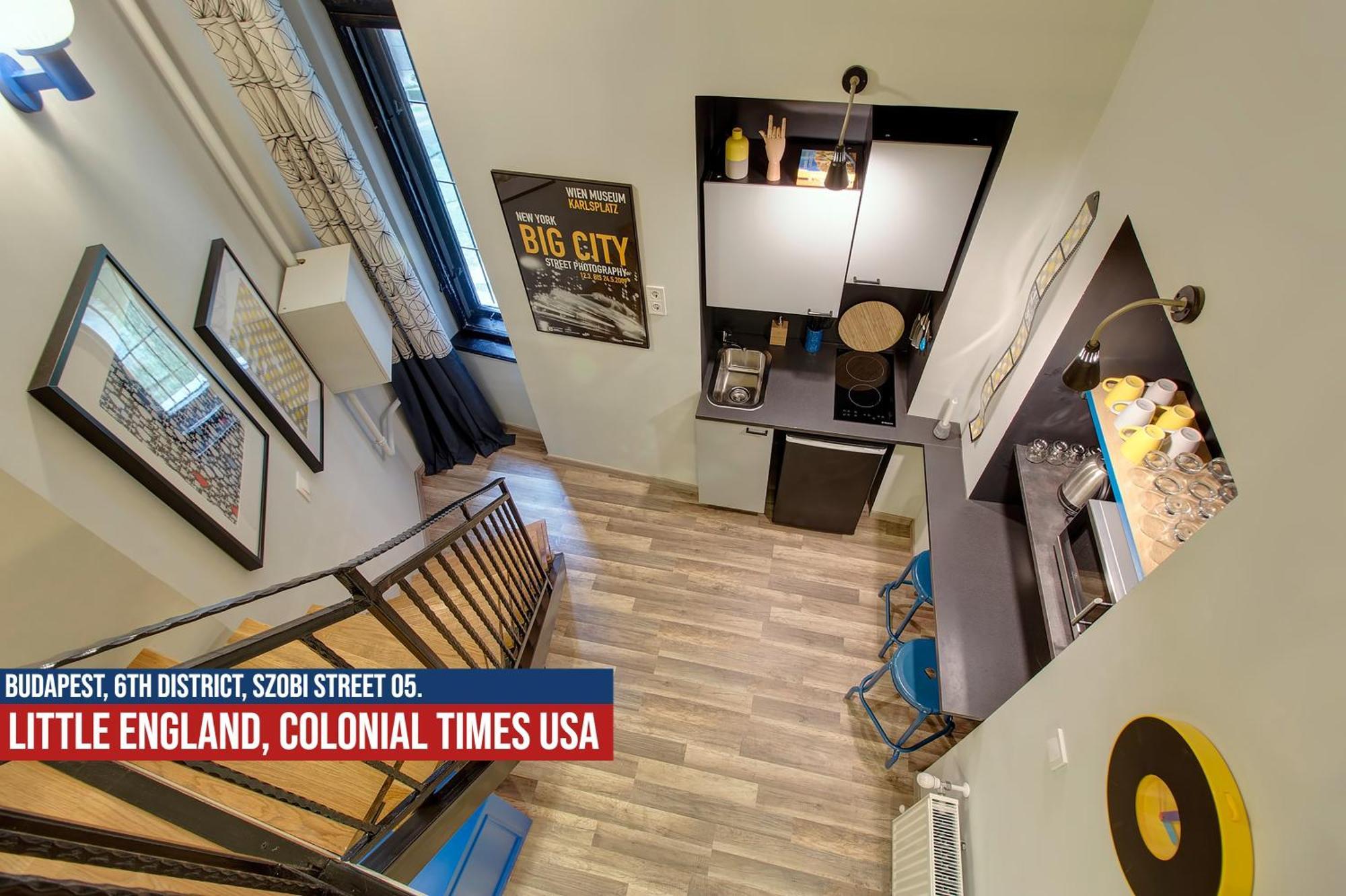 Little Americas Usa Colonial Times Apartments Βουδαπέστη Εξωτερικό φωτογραφία