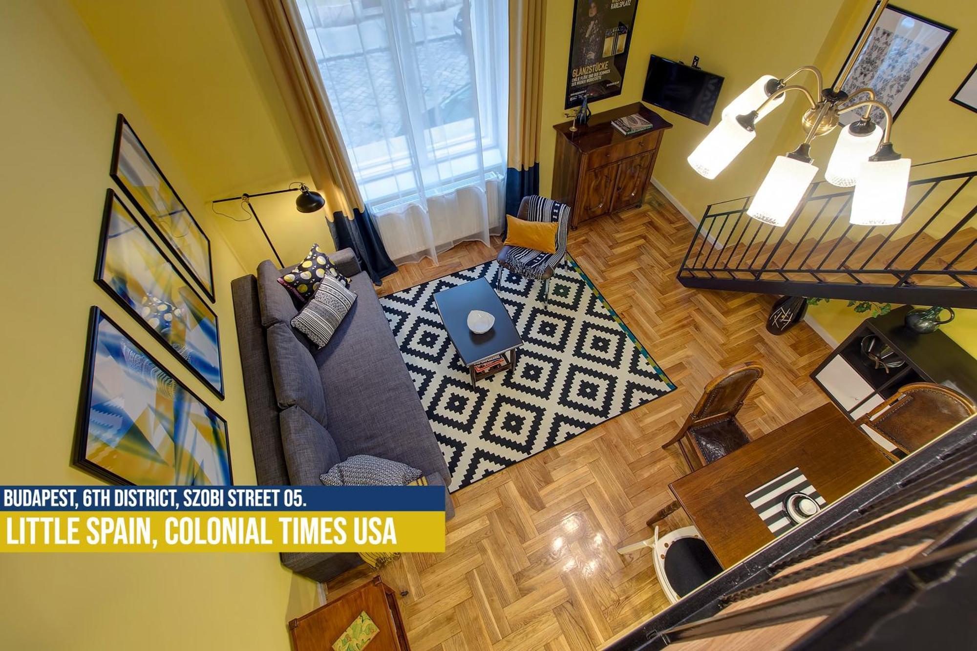 Little Americas Usa Colonial Times Apartments Βουδαπέστη Εξωτερικό φωτογραφία
