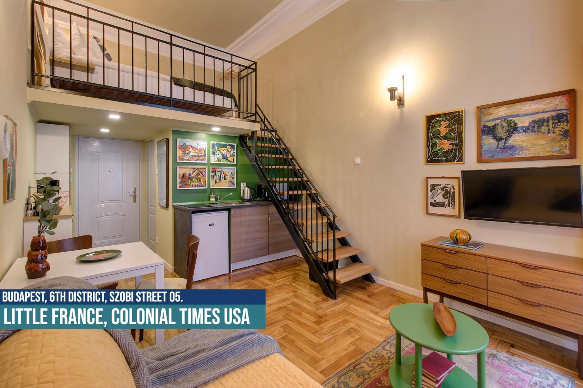 Little Americas Usa Colonial Times Apartments Βουδαπέστη Εξωτερικό φωτογραφία