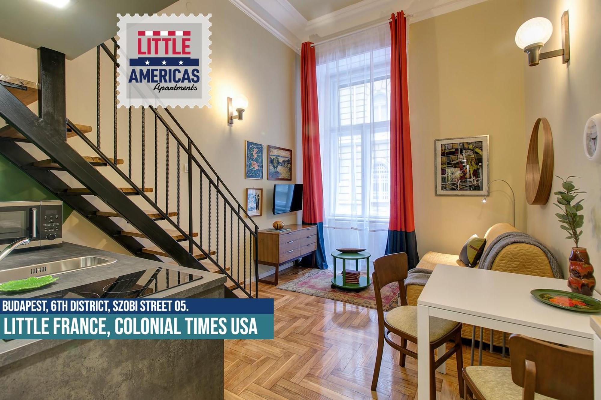 Little Americas Usa Colonial Times Apartments Βουδαπέστη Εξωτερικό φωτογραφία